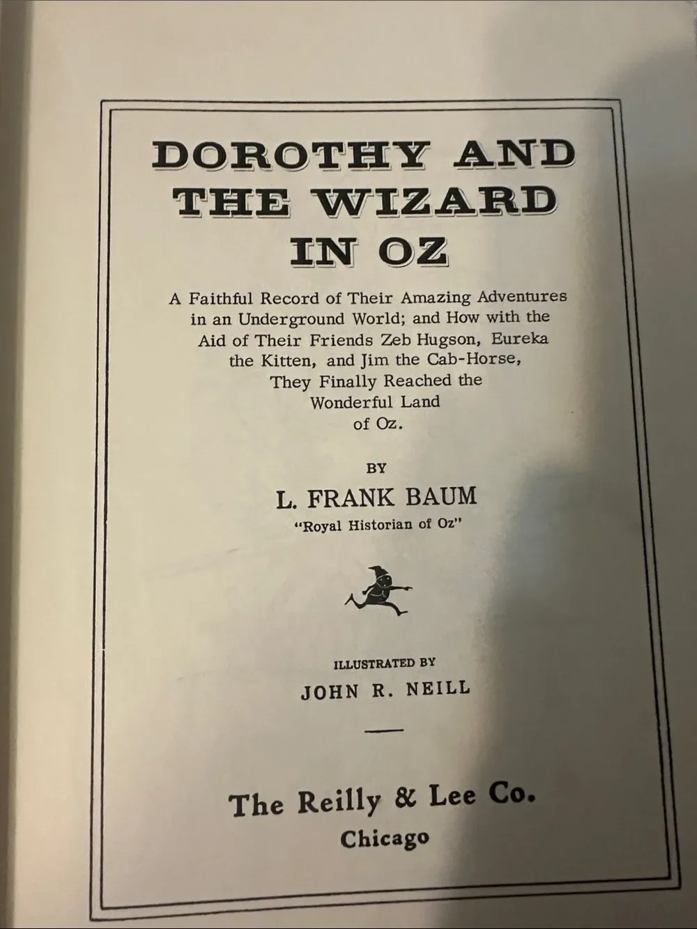 Vintage Dorothy and Wizard of  Oz Book Set